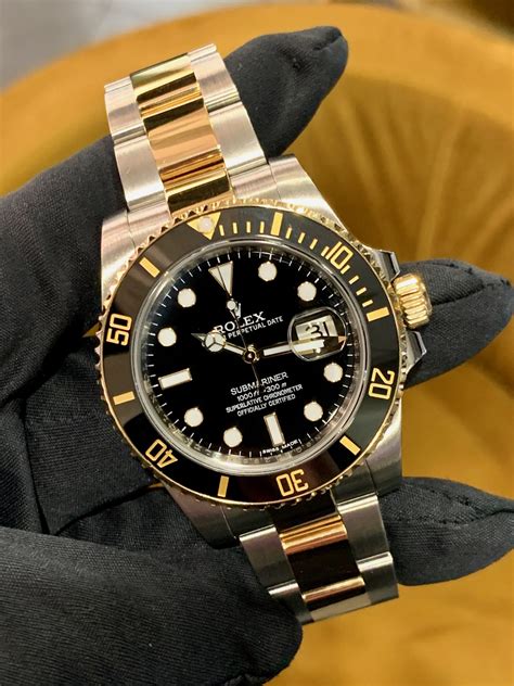 buy 2020 rolex submariner|Rolex gold and stainless submariner.